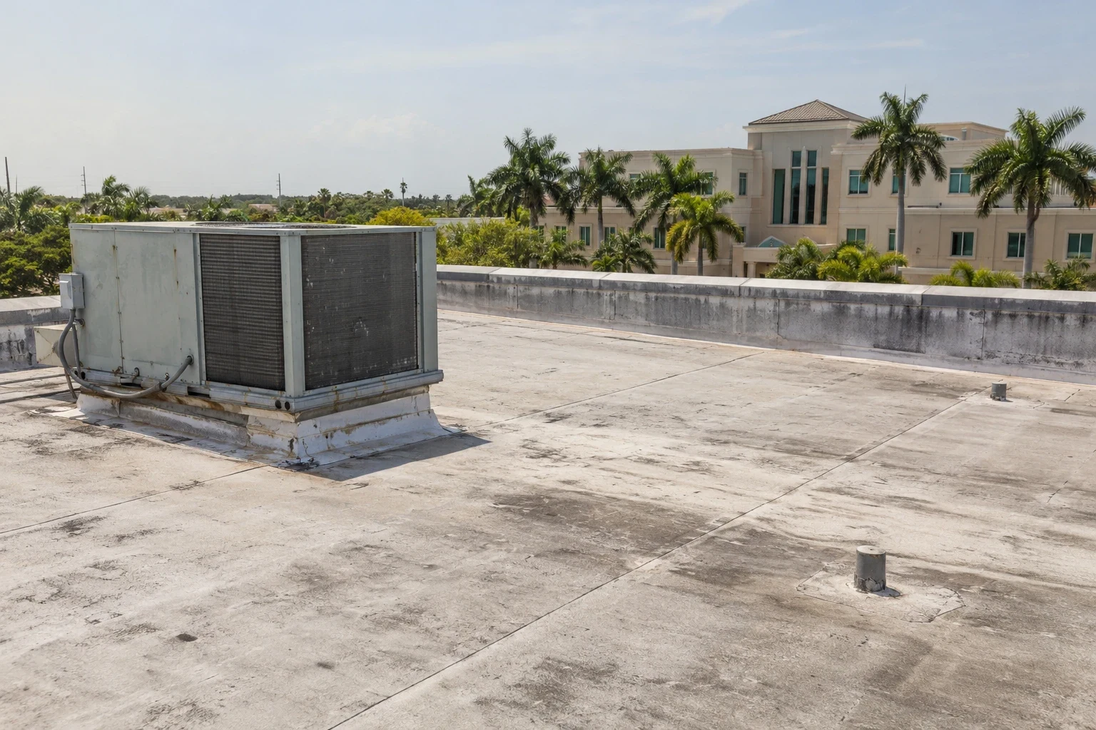 Office Building Roofing in League City, TX