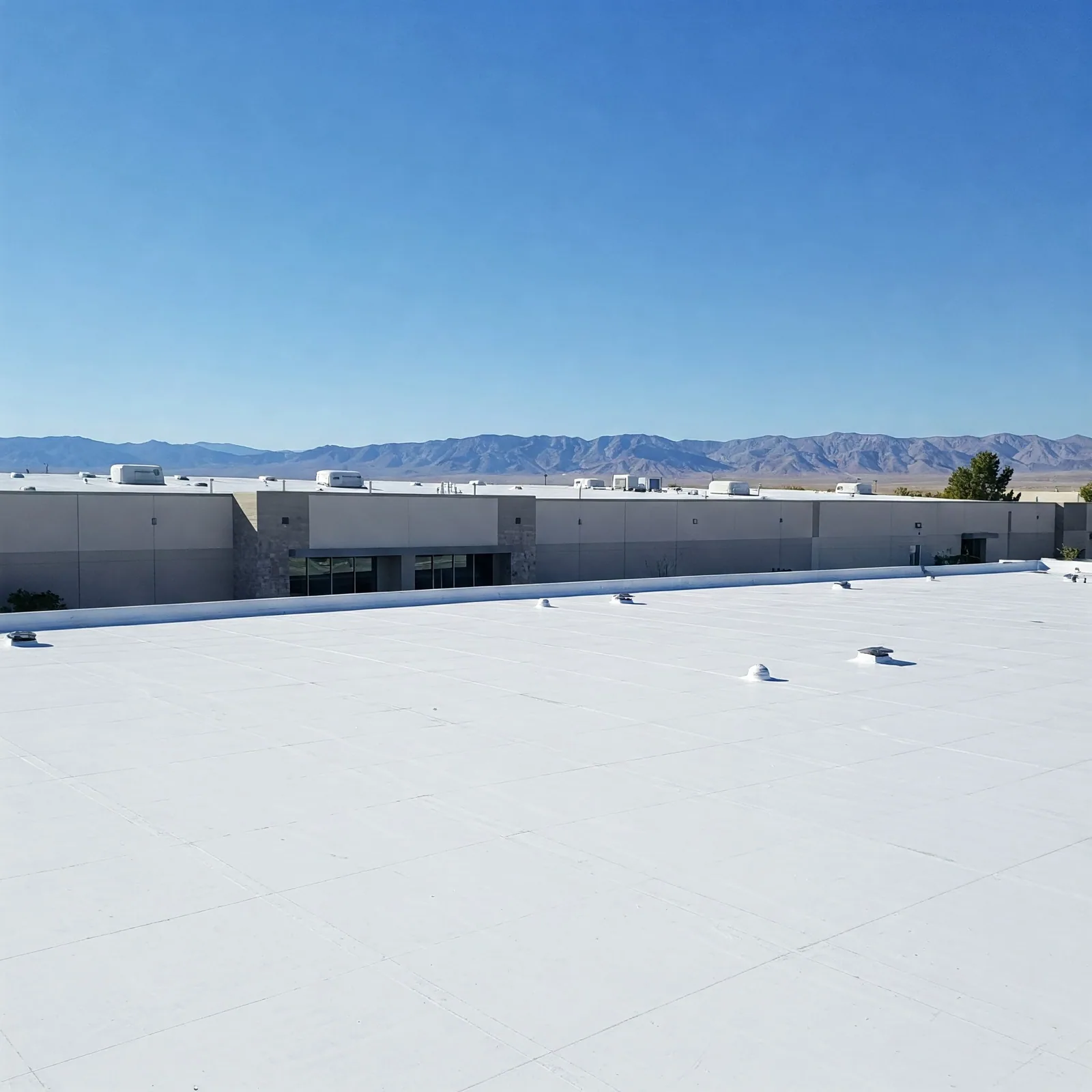 PVC Commercial Roofing in League City, TX