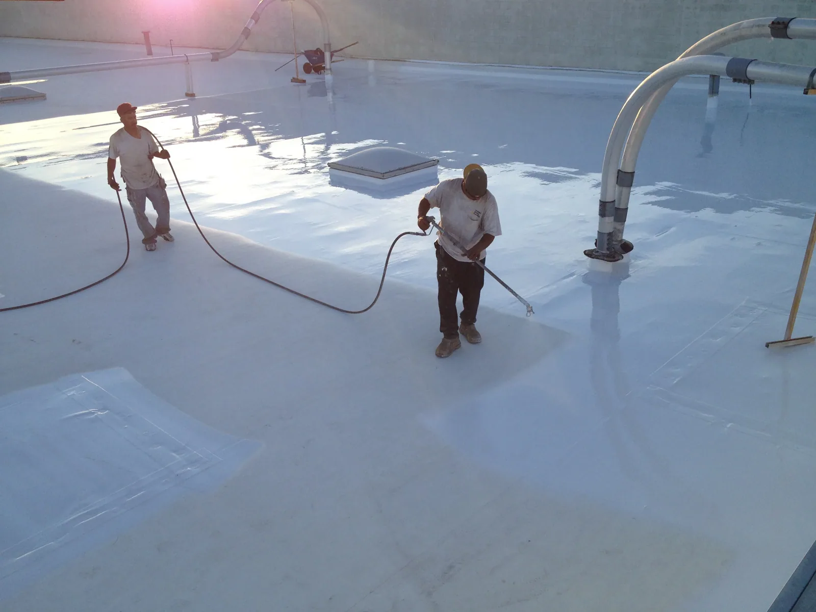 Silicone Roof Coatings in League City, TX