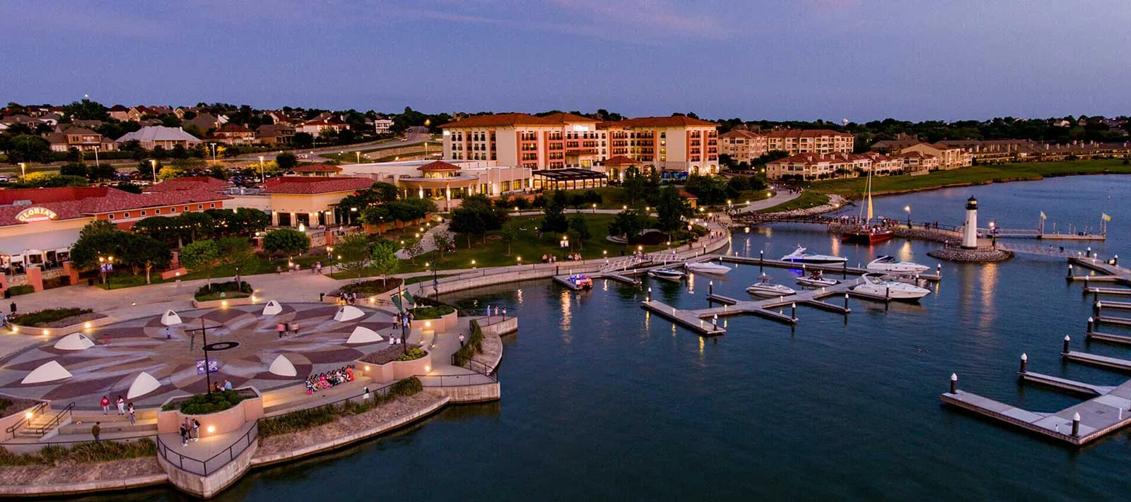 Commercial Roofing at Harbourside District, League City, TX