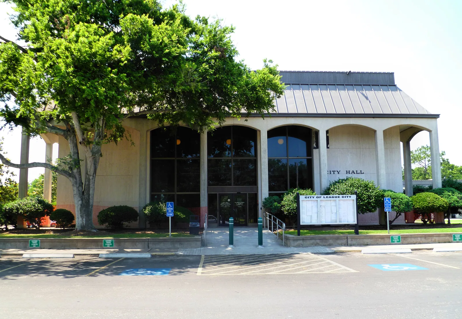 Commercial Roofing at League City Civic Center District, League City, TX