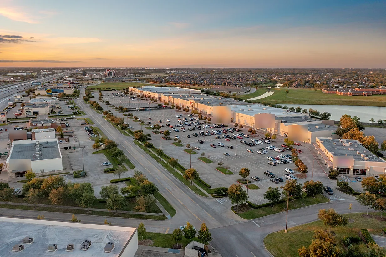 Commercial Roofing at Victory Lakes Town Center, League City, TX