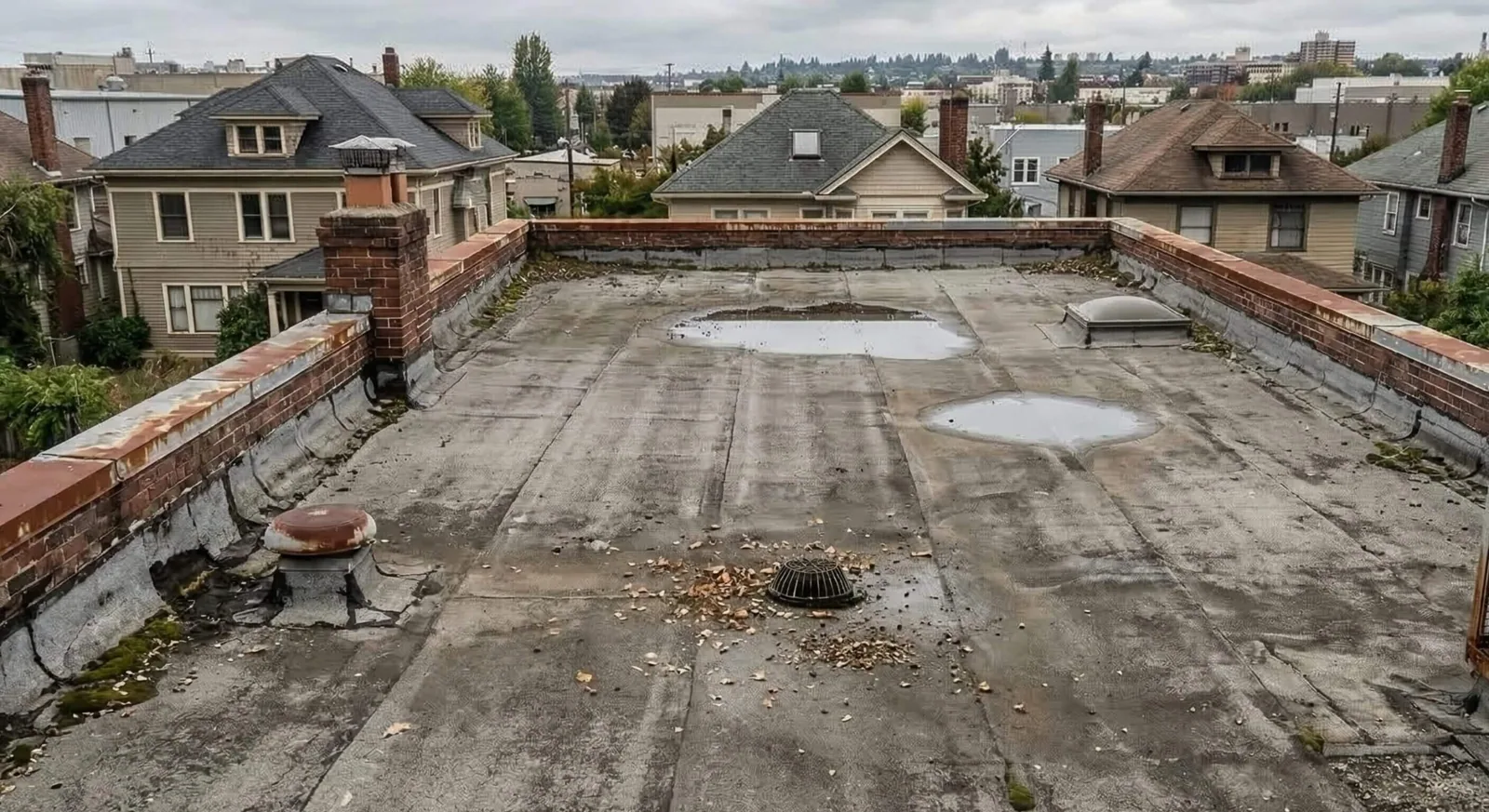 Emergency Commercial Roof Repair in League City, TX
