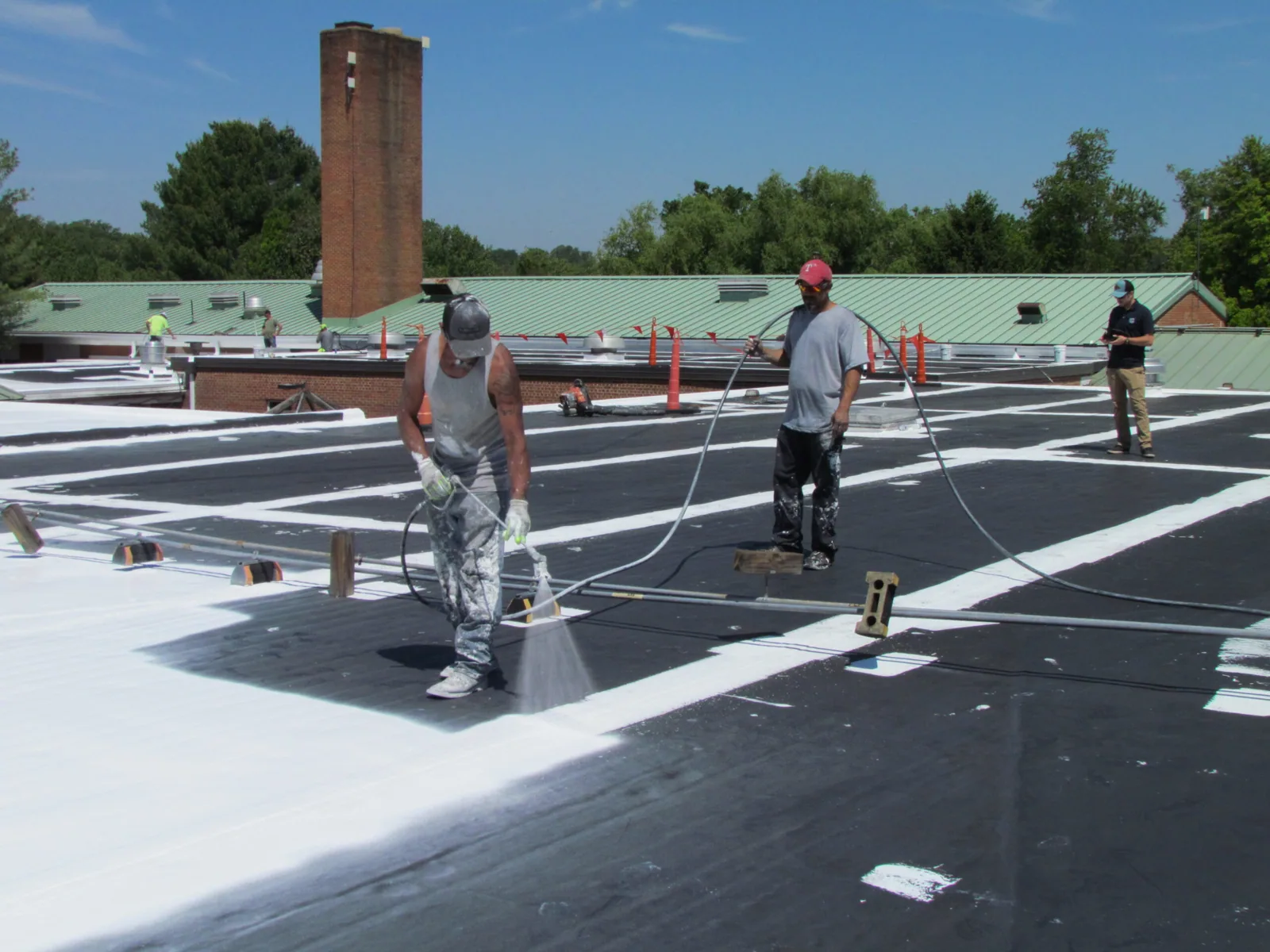 Commercial Roof Recover in League City, TX